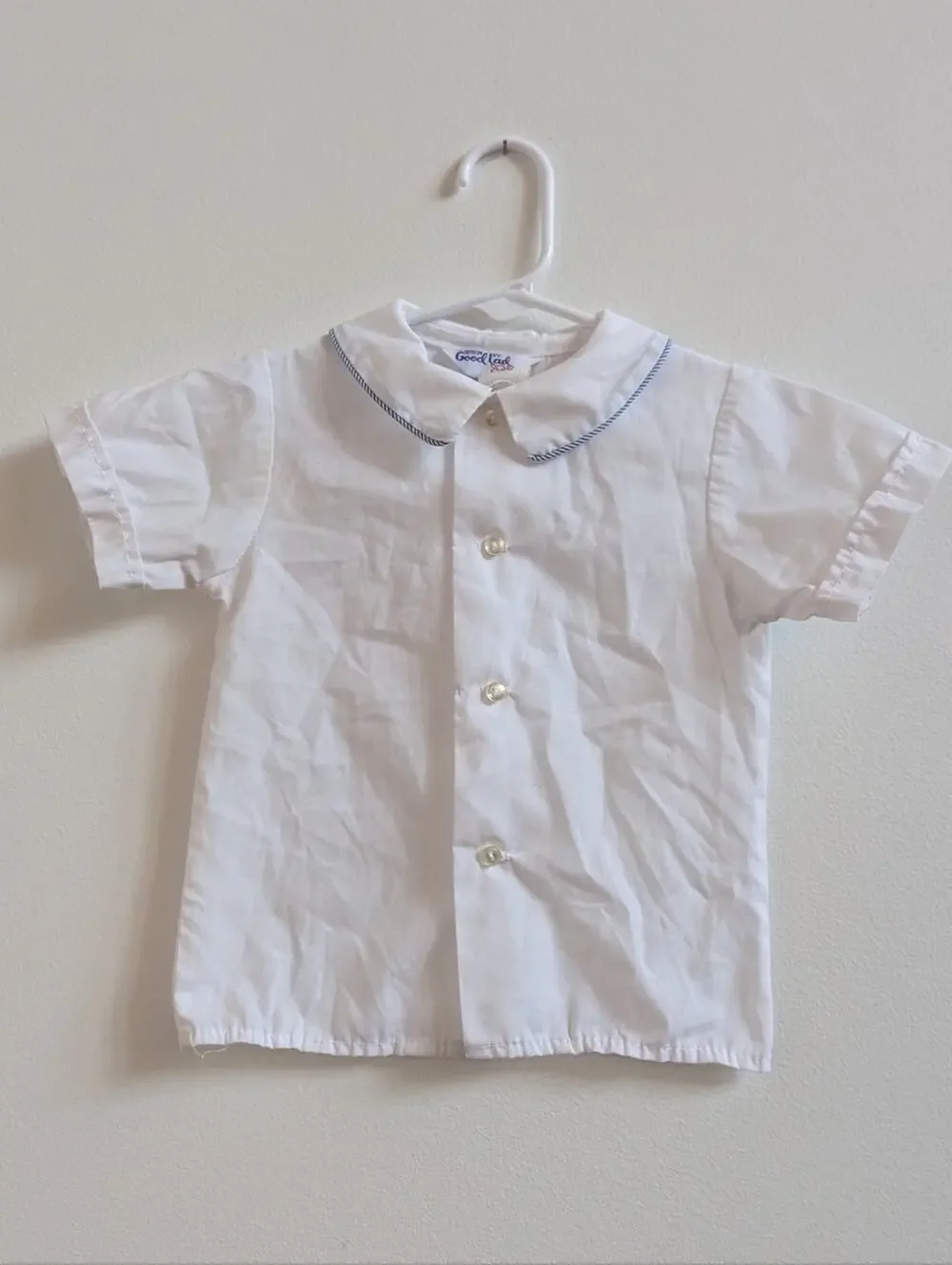 Vtg Goodlad of Philadelphia 2T Button Down Shirt Boys Preppy